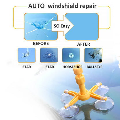 Kit Reparatie Parbriz si Geam Auto Adeziv UV