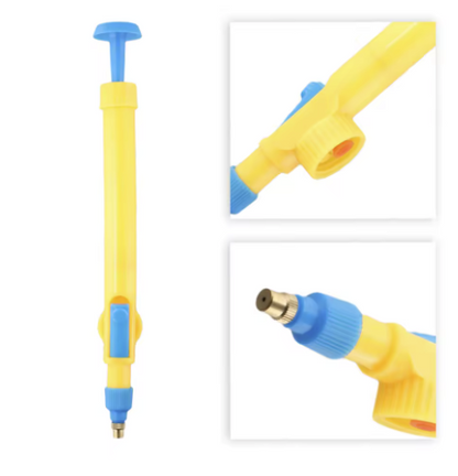 SET 2X Pompe manuale de pulverizare adaptabile pentru sticle pet, duza reglabila si furtun, 28 cm
