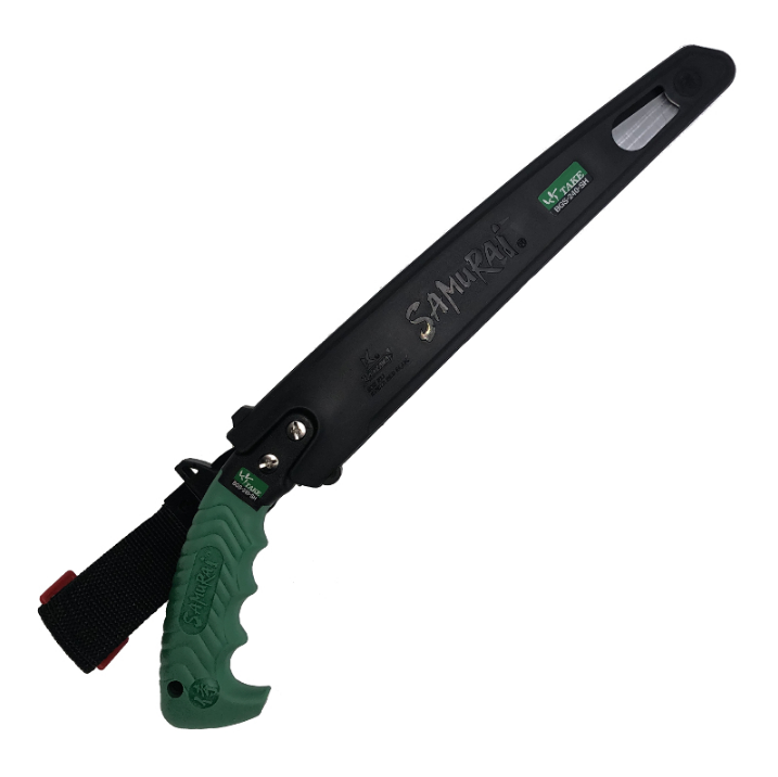 Fierastrau de gradina aluminiu cu maner rosu si cu teaca 350mm