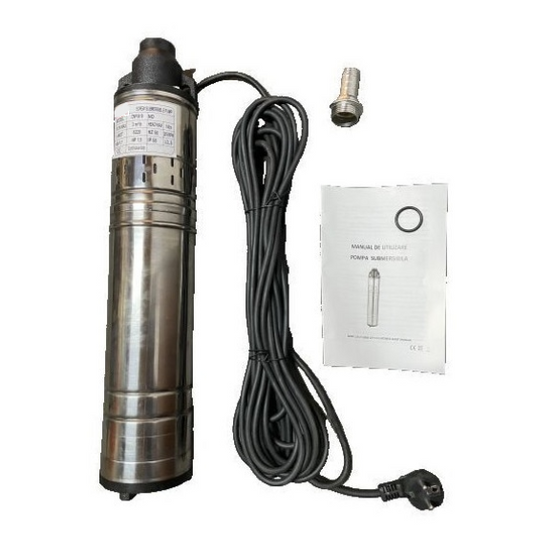 Pompa apa submersibila QGD3 Tun Inox FARA PLUTITOR 1.1KW 140M