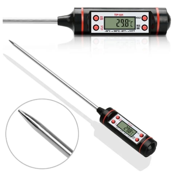 1+1 TERMOMETRU DIGITAL PENTRU GATIT -50°C ~ +300°C, OPRIRE AUTOMATA PROCOOK