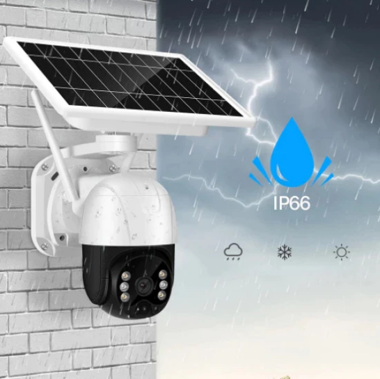 CAMERA DE SUPRAVEGHERE, WIRELESS, CU PANOU SOLAR, 1080P, WIFI, INFRAROSU