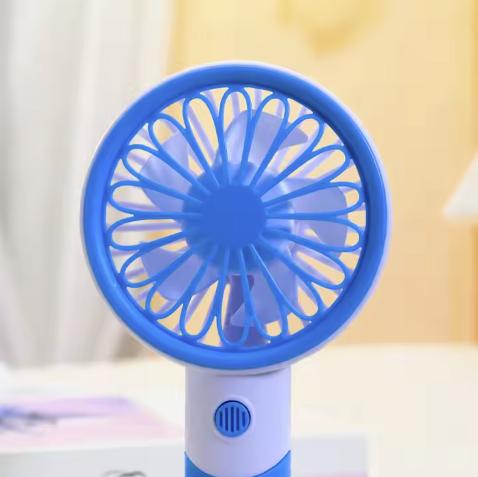 Mini ventilator de mână portabil, cu viteze reglabile, reîncărcabil