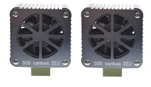 Set 2 Becuri D3s Auto LED 6500k 110W/Set Canbus Carcasa Neagra