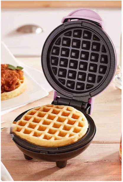Mini aparat electric pentu Waffe, 350W, rosu, Doty