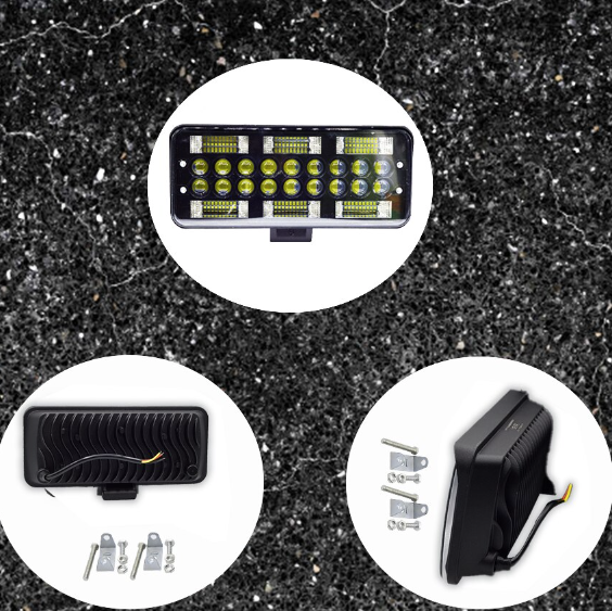 Proiector LED, 199W, 9-30V dreptunghiular