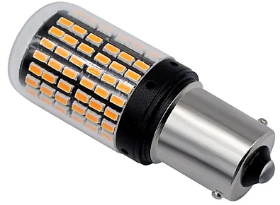 Set de 2 Becuri led semnal auto Canbus PY21W portocaliu
