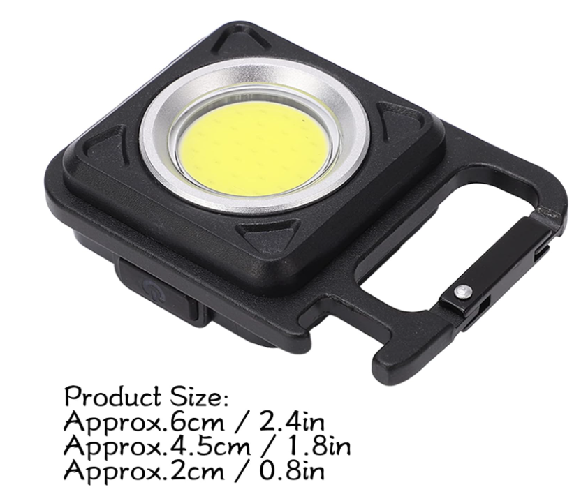 Mini lanterna breloc Q D912 pentru multiple utilizari