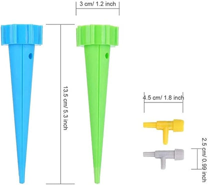 Set 10 sisteme de udare automata a plantelor, sistem reglabil de irigare, rezistente la intemperii, pentru gradina interioara si exterioara
