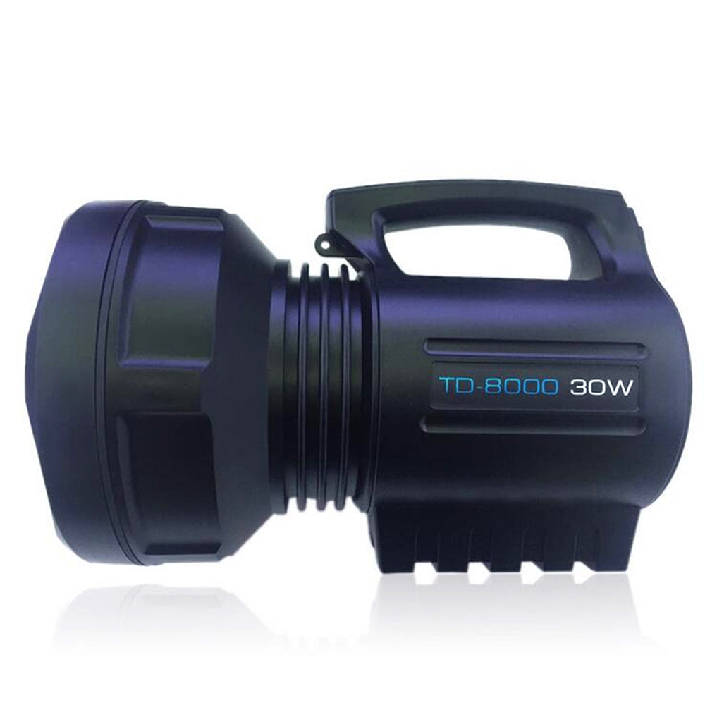 Lanterna profesionala TD8000, LED CREE 30 W 700 metri Acumulator