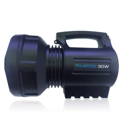 Lanterna profesionala TD8000, LED CREE 30 W 700 metri Acumulator
