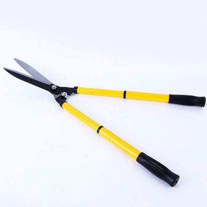Foarfeca extensibila pentru gard viu din metal 58 / 73 cm galben MX331