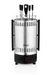 Gratar vertical Zilan ZLN5565 argintiu, putere 900W, rotatie automata, 5 bete pentru frigarui