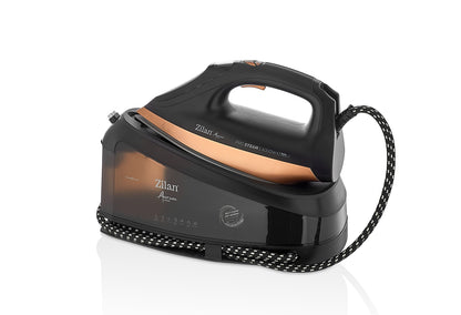 Fier de calcat Aurum cu statie Zilan ZLN4261 Negru, putere 3300W, incalzire in 35 secunde, sistem de auto oprire
