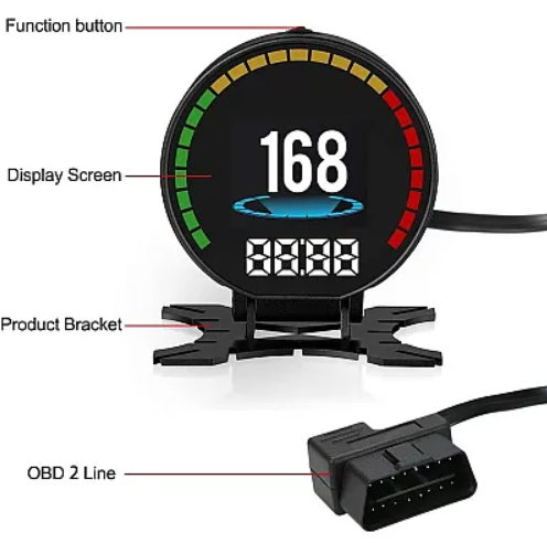 Display kilometraj P15
