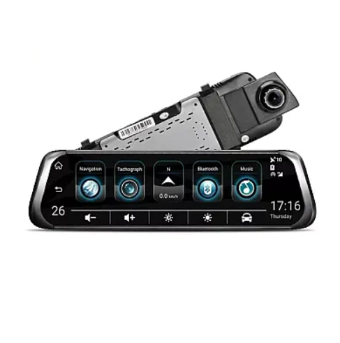 Camera Auto Tip Oglinda Retrovizoare Starlight Night Vision 10 inch LCD Dual Cam