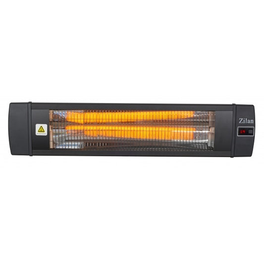 Radiator infrarosu cu fibra carbon ZILAN ZLN-1624, Putere 2000W, telecomanda