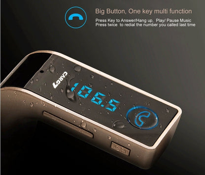 Modulator FM AUTO G7 cu bluetooth, citire USB si microSD,MP3 PLAYER