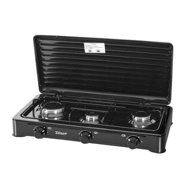 Aragaz cu 3 ochiuri ZILAN ZLN-0032, utilizare numai GPL butelie