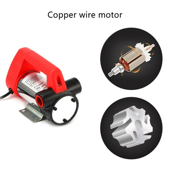 Pompa transfer lichide (motorina/ulei) 12V 260W autoamorsare MX003