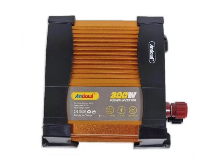 Invertor de tensiune auto KS300 putere 300W 12V 220V