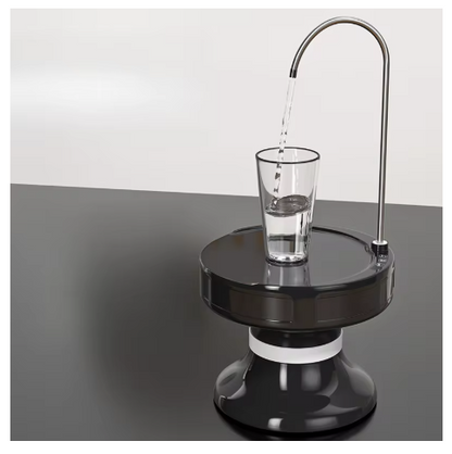 Dispenser automat pentru apa cu suport pentru pahar