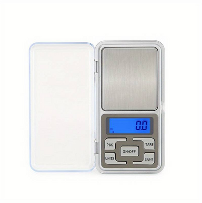 CANTAR DIGITAL PRECIZIE 0.1G, CAPACITATE 500GR, ECRAN LCD, ILUMINAT ALBASTRU.