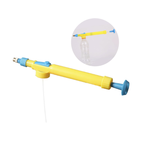 SET 2X Pompe manuale de pulverizare adaptabile pentru sticle pet, duza reglabila si furtun, 28 cm