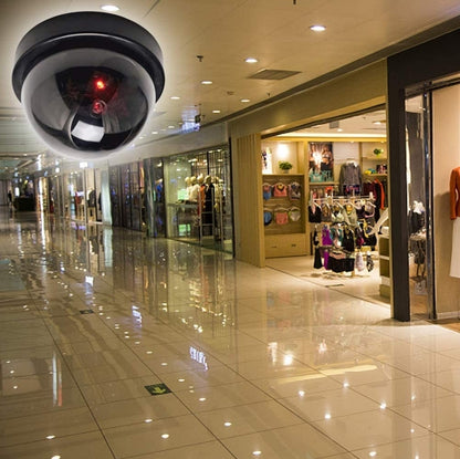 Camera supraveghere video FALSA interior-exterior cu led indicator rosu