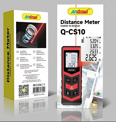 Dispozitiv de masurare a distantei cu laser digital