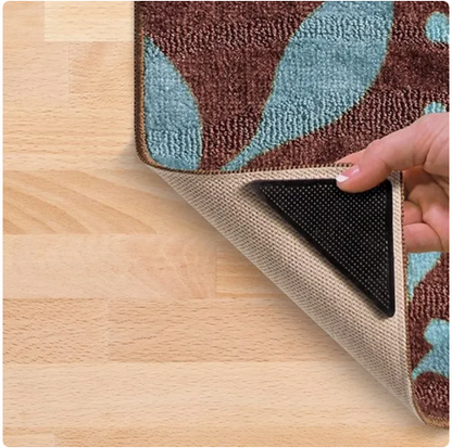 Coltare Antiaderente Pentru Fixarea Covoarelor Ruggies set 8 Buc