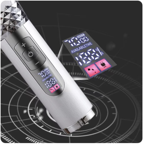 Aparat de tuns Andowl Q LF868 lame ceramice pe acumulator accesorii