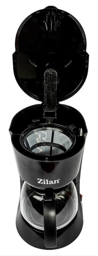 Filtru Cafea ZILAN ZLN-3208,Putere 800W, 1.25 L, plita pentru pastrarea calda a cafelei