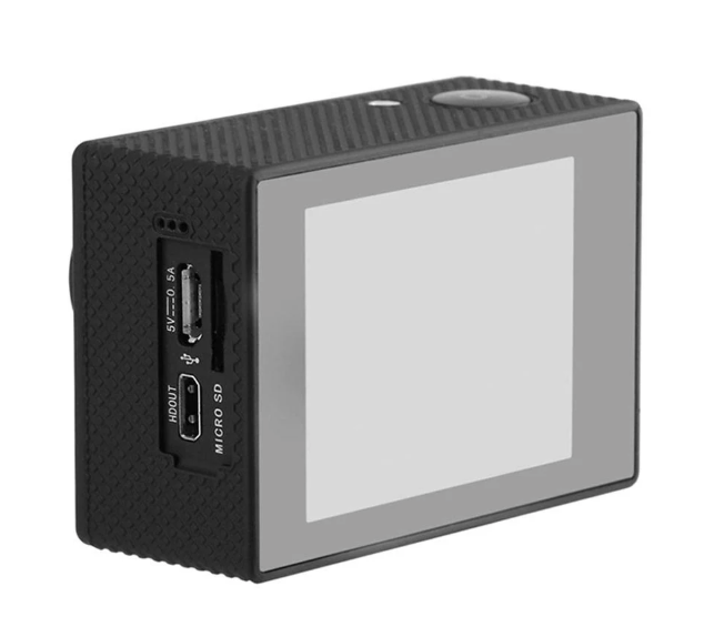 Camera video sport, subacvatica, HD + kit accesorii
