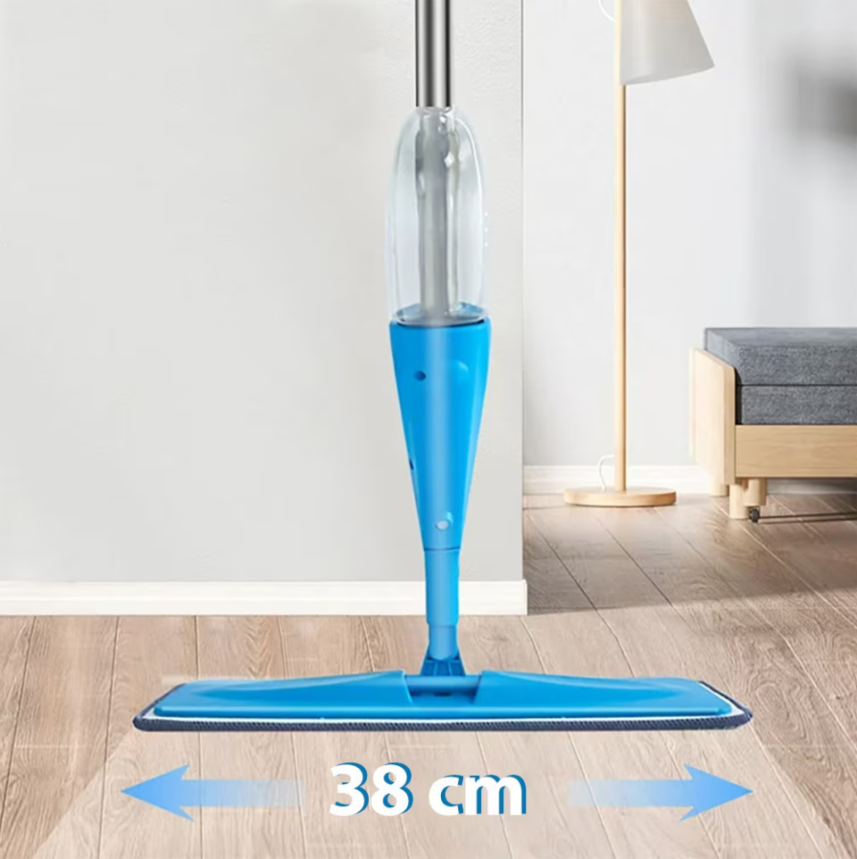 Mop cu rezervor incorporat, cu laveta absorbanta si microfibra