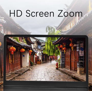 Lupa magnifiere ecran pentru telefon sau tableta cu amplificator audio si bluetooth cu difuzor incorporat
