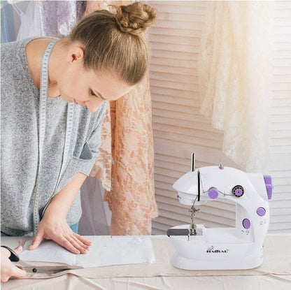 Masina de cusut electrica cu pedala Mini Sewing Machine SM-202A