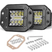 Proiector auto 48W 4/6/4 LED 3 randuri 12/24v