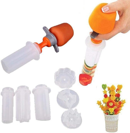 Aparat pentru creat decoratiuni din fructe, legume, paine