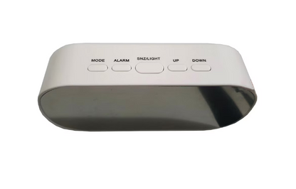 Ceas electronic A118 de masa design modern afisaj LCD alb