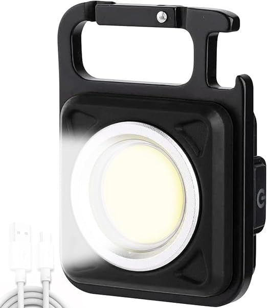 Mini lanterna breloc Q D912 pentru multiple utilizari