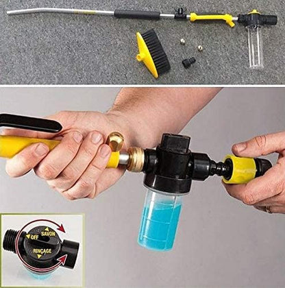 Lance pistol de apa pentru spalare cu jet sub presiune, cu rezervor