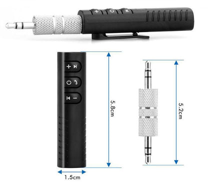 Bluetooth Wireless hands-free auto si audio cu mufa jack