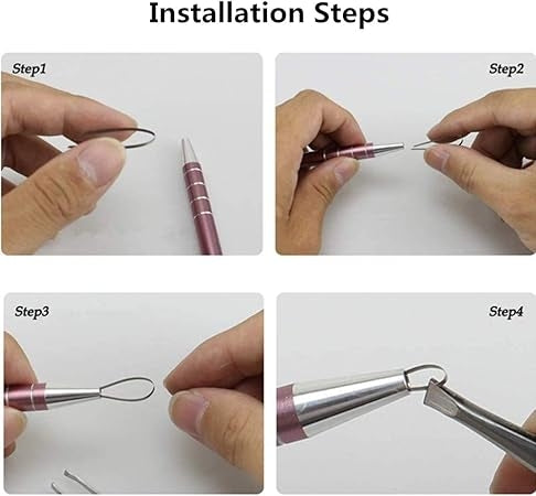 Stylus stilou profesional pentru gravare tunsoare par, sprancene