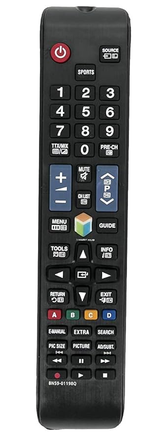 Samsung Telecomanda TV, material ABS, 28x13.5x5cm