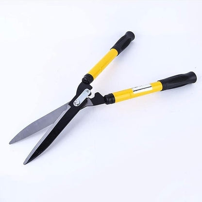 Foarfeca extensibila pentru gard viu din metal 58 / 73 cm galben MX331