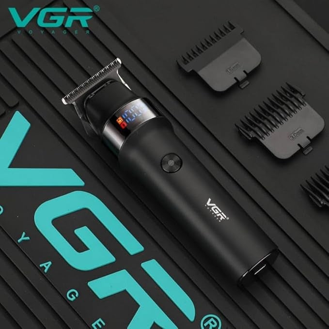 Aparat de tuns profesional VGR V 987 reincarcabil negru