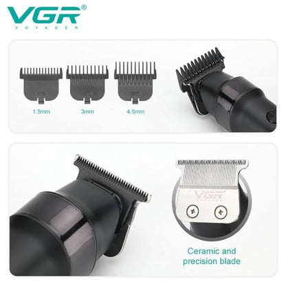 Aparat de tuns profesional VGR V 987 reincarcabil negru