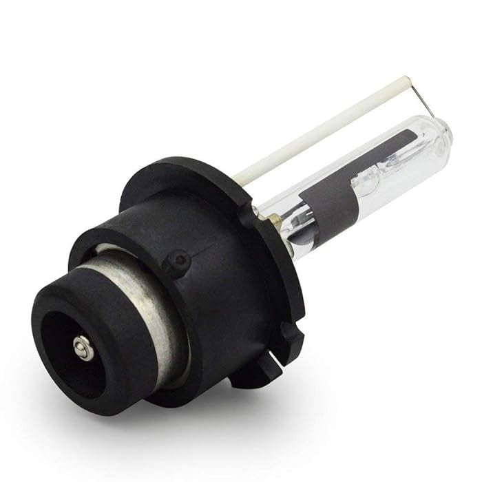Set 2 becuri Xenon D2R White auto pentru far, suport plastic, 35W, 6000K