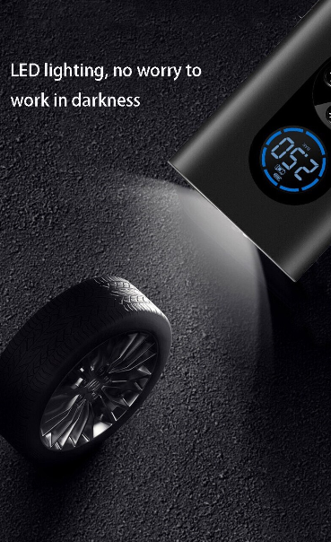 Pompa de aer/Compresor auto 60W fara fir